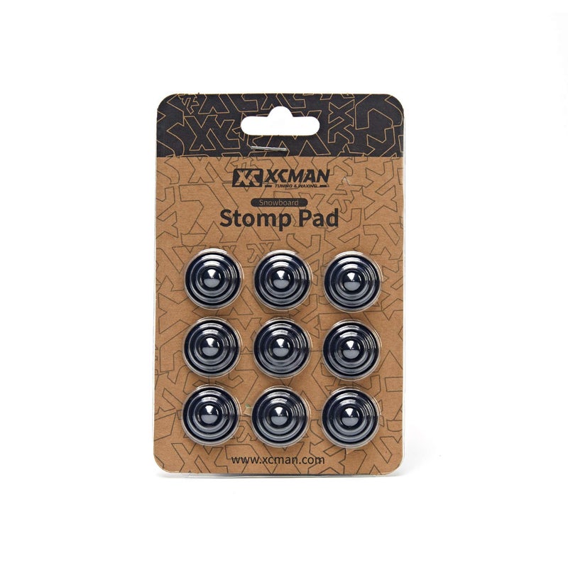 XCMAN 4 Layer-Cone Studs 7.87 Inch Dia Aluminum Snowboard Stomp Pad - 9pcs - Image 1